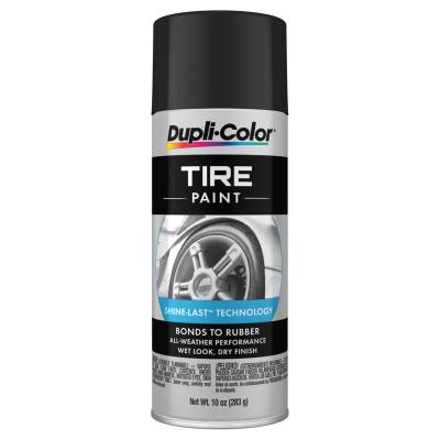 Duplicolor Paint - Dupli-Color Paint TP101 Black Automobile Tire Paint 11oz Aerosol Spray Paint