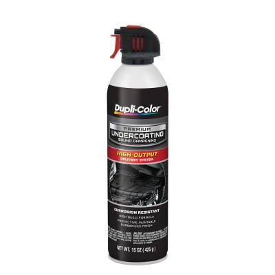 Duplicolor Paint - Dupli-Color Paint UC104 15oz Premium Undercoating Black Automotive Coating