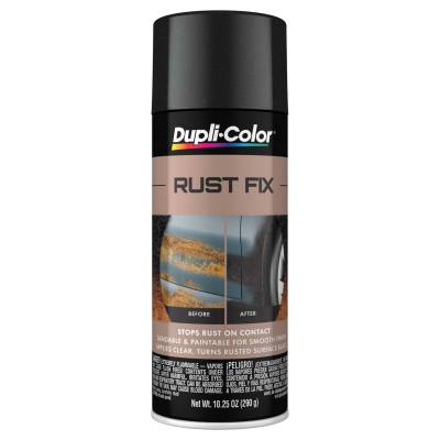 Duplicolor Paint - Dupli-Color Paint RF129 Rust Fix 10.25oz Black Spray Paint