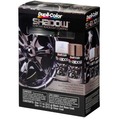 Duplicolor Paint - Dupli-Color Paint SHD1000 Shadow Chrome Black-Out Coating Kit