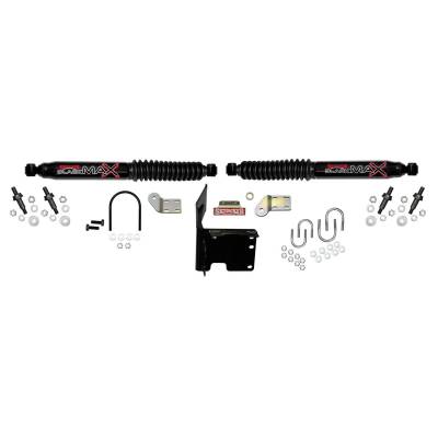 Skyjacker - Skyjacker 8214 Black Dual Steering Stabilizer Kit for 13-18 2500/3500