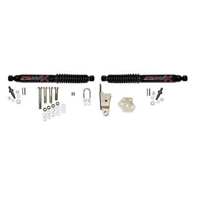 Skyjacker - Skyjacker 8217 Black Dual Steering Stabilizer Kit for Ram 1500/2500/3500