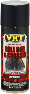 VHT - VHT SP671 Satin Black Roll Bar & Chassis Paint Can 11oz