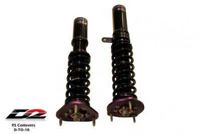 D2 Racing - D2 Racing D-TO-18 RS Coilovers for 90-93 Toyota Celica All-Trac AWD