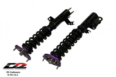 D2 Racing - D2 Racing D-TO-16-2 RS Coilovers for 12-17 Toyota Camry