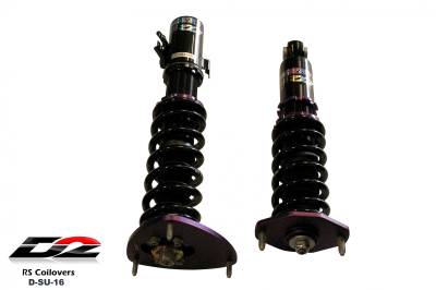 D2 Racing - D2 Racing D-SU-16 RS Coilovers for 03-09 Subaru Legacy