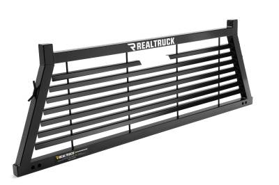 RealTruck Backrack - Backrack 12700 Louvered Headache Rack Frame for 99-26 Ford F250/F350/F450 SD