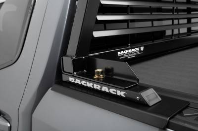 RealTruck Backrack - Backrack 40127 Low Profile Tonneau Hardware for 09-18 Ram 1500 5.5' w/o Rambox