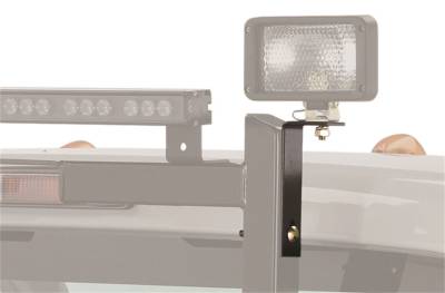 RealTruck Backrack - Backrack 91005 Universal Sport Light L Bracket Sold in Pair