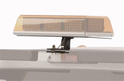 RealTruck Backrack - Backrack 91002REC Universal Utility Light Bracket 16X7" Rectangle Center Mount