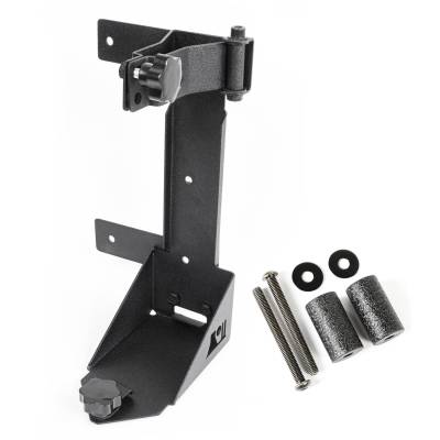 Rugged Ridge - Rugged Ridge Off Road Jack Mounting Bracket Black for Wrangler JK 11586.08