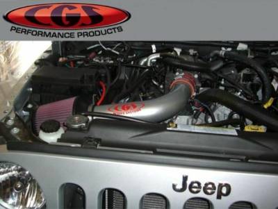 CGS - CGS Performance 20115 Air Intake System for 07-11 Jeep Wrangler 3.8L V-6