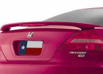 Dallas Automotive Restyling - DAR ABS-517 Factory Post Mount Rear Spoiler Unpainted Lighted