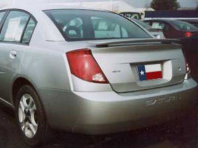 Dallas Automotive Restyling - DAR ABS-532 Saturn Ion Post Mount Rear Spoiler Unpainted