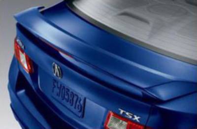 Dallas Automotive Restyling - DAR ABS-543 Acura TSX Post Mount Rear Spoiler Unpainted Lighted