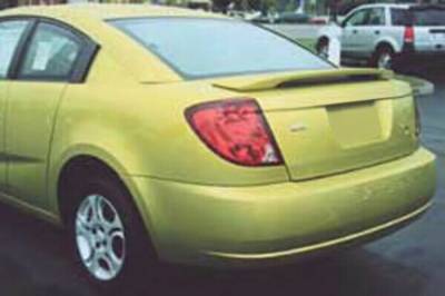 Dallas Automotive Restyling - DAR ABS-533 Saturn Ion Post Mount Rear Spoiler Unpainted