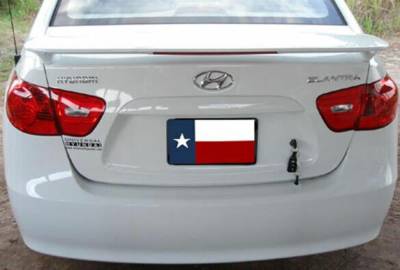 Dallas Automotive Restyling - DAR ABS-701 Rear Flush Mount Spoiler Unpainted Lighted