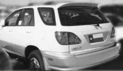 Dallas Automotive Restyling - DAR FG-232 Rear Post Mount Spoiler Unpainted