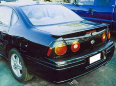 Dallas Automotive Restyling - DAR FG-292 Chevrolet Impala Flush Mount Rear Spoiler Unpainted