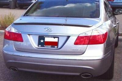 Dallas Automotive Restyling - DAR FG-221 for Hyundai Genesis Lip Mount Rear Spoiler Unpainted
