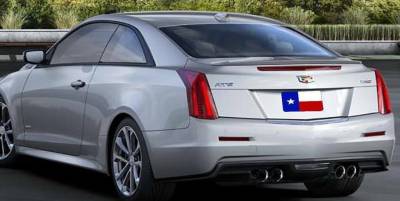 Dallas Automotive Restyling - DAR FG-634 Factory Style Rear Lip Spoiler Unpainted UnLighted 15-17 Cadillac ATS