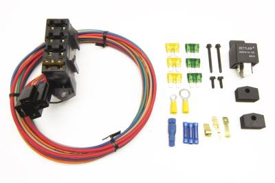 Painless Wiring - Painless Wiring 70114 3-Circuit High Amperage Auxiliary Fuse Block