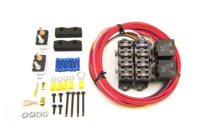 Painless Wiring - Painless Wiring 70117 7-Circuit Auxiliary Fuse Block