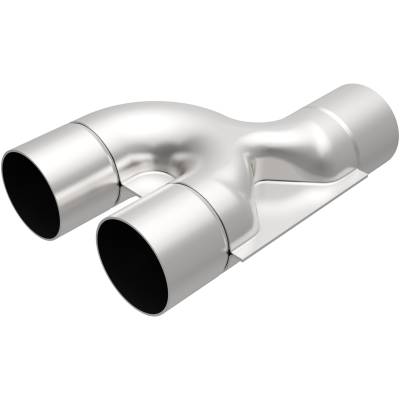MagnaFlow Exhaust Products - MagnaFlow 10732 180-DEG Performance Exhaust Y-Pipe 2.50/2.50"