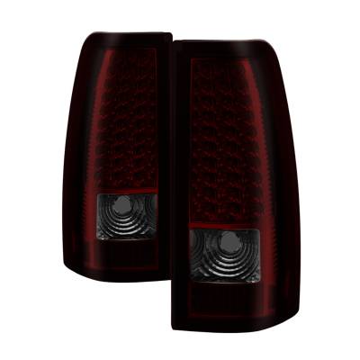 Spyder Auto - xTune Auto 5011763 Red LED Taillights/Smoked