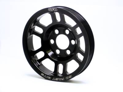 GFB Go Fast Bits - Go Fast Bits 2012 Black Non-Underdrive Pulley Kit Lightweight MK5 2.0t Golf/GTI