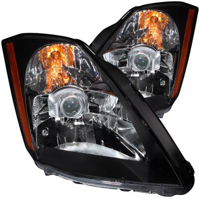 Anzo USA - Anzo USA Projector Headlight Set Black for 350Z 121108