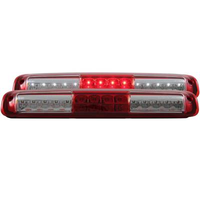 Anzo USA - Anzo USA LED Third Brake Light Chrome Red/Clear Lens Silverado/Sierra 531029