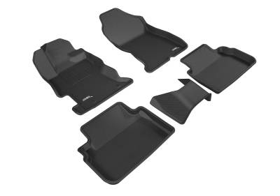 3D MAXpider - 3D MAXpider L1SB02201509 KAGU Floor Mat for 17-22 Crosstrek Impreza