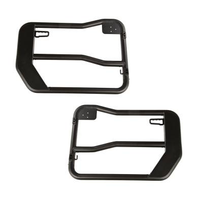 Rugged Ridge - Rugged Ridge 11509.15 Fortis Front Tube Doors w/Mirrors 18-21 Jeep Wrangler 20-2