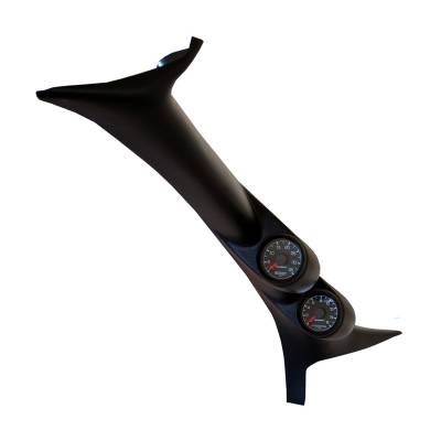 AutoMeter - AutoMeter 7076 Ford Factory Match Dual Pillar Gauge Kit