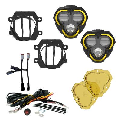 KC Hilites - KC HiLiTES 97150 FLEX ERA 3 LED FOG 2-LIGHT KIT for 13-24 Crosstrek Forester