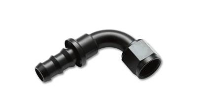 Vibrant Performance - Vibrant 22906 Push-On 90-DEG Hose End Elbow Fitting Size -6AN