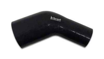 Vibrant Performance - Vibrant 19762 45-DEG Transition Elbow Hose ID 3" x 2.5"