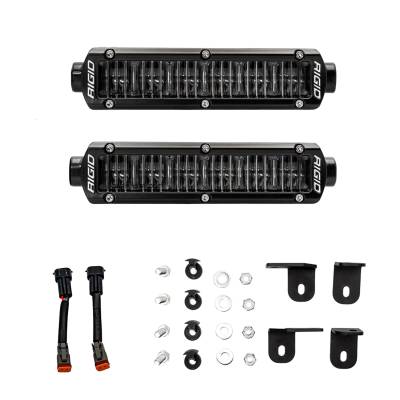 Rigid Industries - Rigid Industries 37202 6" SR-Series White Fog Light Kit for 22-25 Toyota Tundra