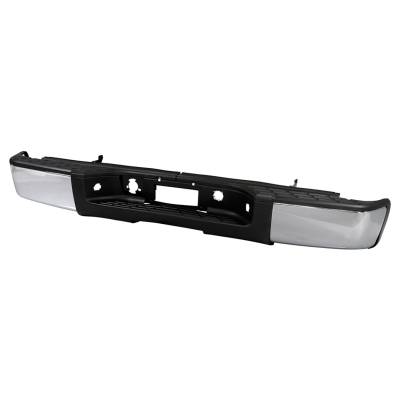 Spyder Auto - Spyder Auto 9046926 Steel Rear Bumper for 07-13 Sierra/Silverado 1500