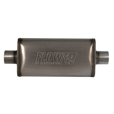 Flowmaster - Flowmaster 71249 Flow FX Muffler 3.0" Center In/Out Straight-Through Sound