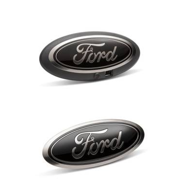 Ford Performance Parts - Ford Performance M-1447-F15BC Black Oval Emblem for 18-20 F150 w/Camera