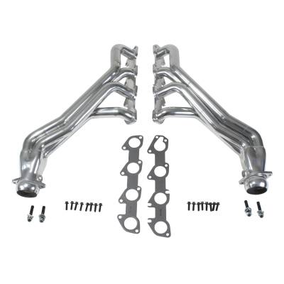 BBK Performance Parts - BBK 16480 Long Tubes Polished Ceramic for 06-24 Challenger/Charger 6.1/6.2/6.4L