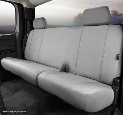 FIA - FIA SP85-2 GRAY Seat Protector Polyester Custom Fit Gray Rear Seat Cover