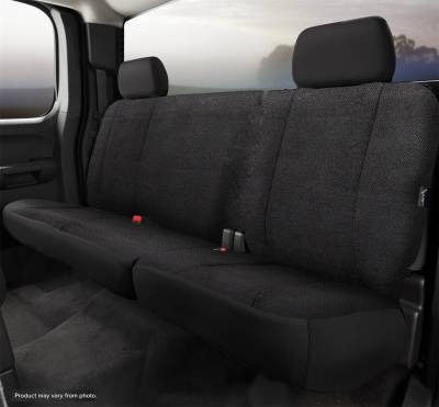 FIA - FIA TRS45-2BLACK Wrangler Saddleblanket Custom Fit Black Rear Seat Cover