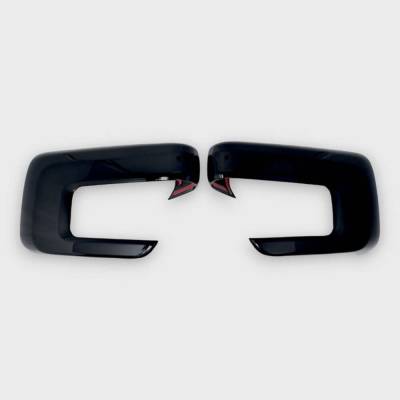 Trim Illusion - Trim Illusion MC6346BLK Front Door Mirror Covers Black Ford F150/Lightning