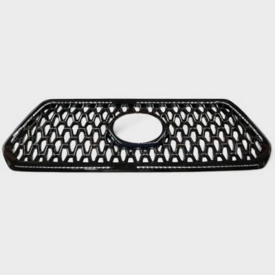 Trim Illusion - Trim Illusion ABS6493BLK Black Front Grille Overlay for 18-19 Tacoma TRD Sport