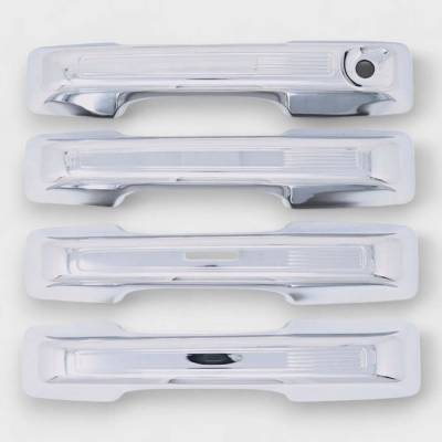 Trim Illusion - Trim Illusion DH325 Front/Rear Door Handle Covers Chrome Bronco Sport/Maverick