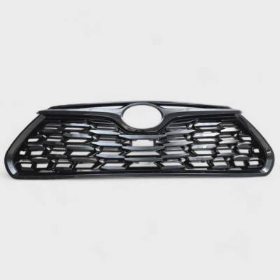 Trim Illusion - Trim Illusion ABS6518BLK Black Front Grille Overlay for 20-25 Toyota Highlander