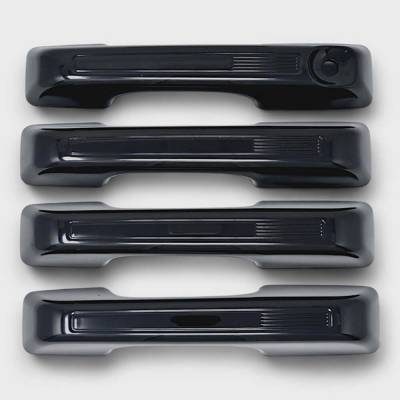 Trim Illusion - Trim Illusion DH6325BLK Fr/Rr Door Handle Covers Black Bronco Sport/Maverick